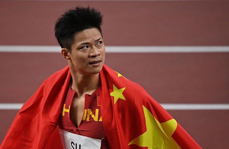 Тарихи с?т! Су Бинтиан Токио олимпиадасыны? Ерлер арасында?ы 100 метрл?к финалына жолдама алды