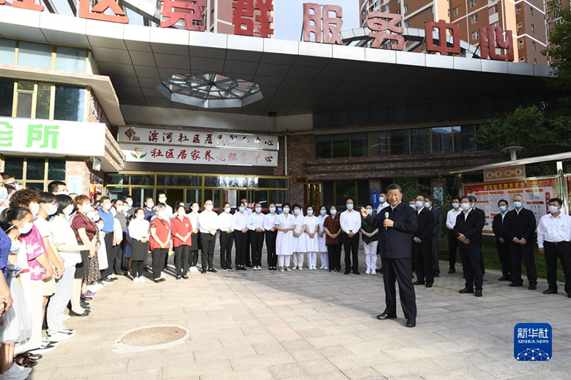 Т?ра?а Си Цзиньпин Чэндэда ?ызметт?к тексер?с ж?рг?зд?