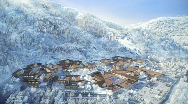 Яньцин ?ыс?ы Олимпиадалы? ауылыны? к?р?н?с?