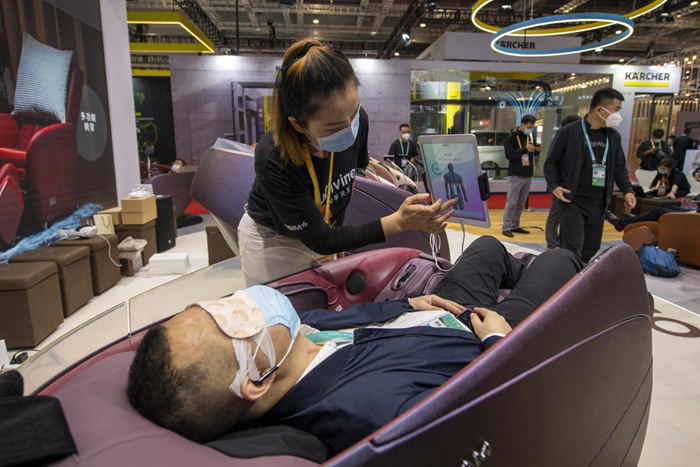 4-?нш? ?ытай халы?аралы? импорт к?рмес? думанды ?т?п жатыр