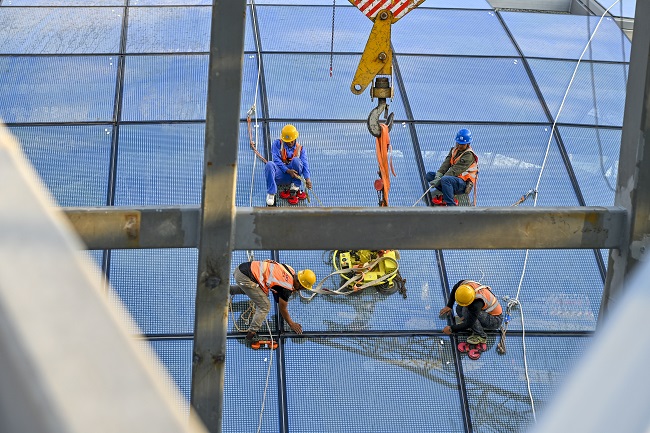Хайкоу халы?аралы? бажсыз ?ала жобасын тездет?п салып жатыр