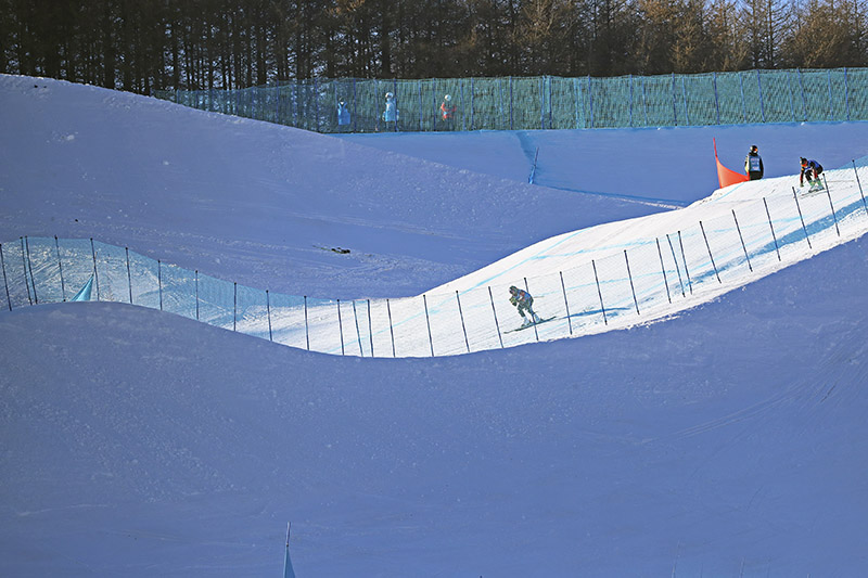 Бейж?? ?ыс?ы Олимпиадасыны? Чжанцзякоу жарыс айма?ында?ы ал?аш?ы халы?аралы? сына? матчына дайынды?