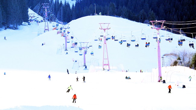 М?з-?арды тамашалап, ?ыс?ы Олимпиаданы ?арсы алайы?