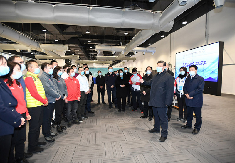 Си Цзиньпин Бейж??дег? ?ыс?ы Олимпиада мен Паралимпиада ойындарыны? дайынды? барысын тексерд?