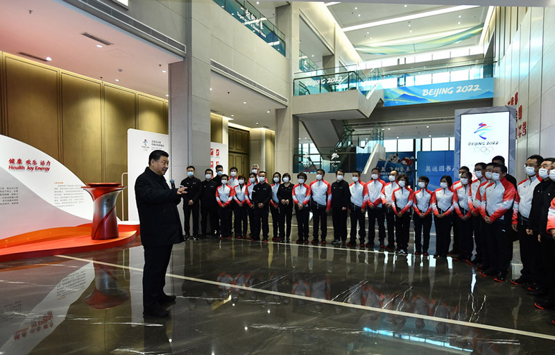 Си Цзиньпин Бейж??дег? ?ыс?ы Олимпиада мен Паралимпиада ойындарыны? дайынды? барысын тексерд?