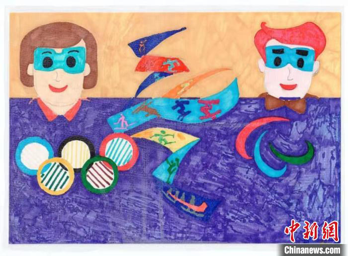 Ганьсуда?ы м?гедек балалар ?ыс?ы Олимпиада ойындарына ?олдау б?лд?рд?