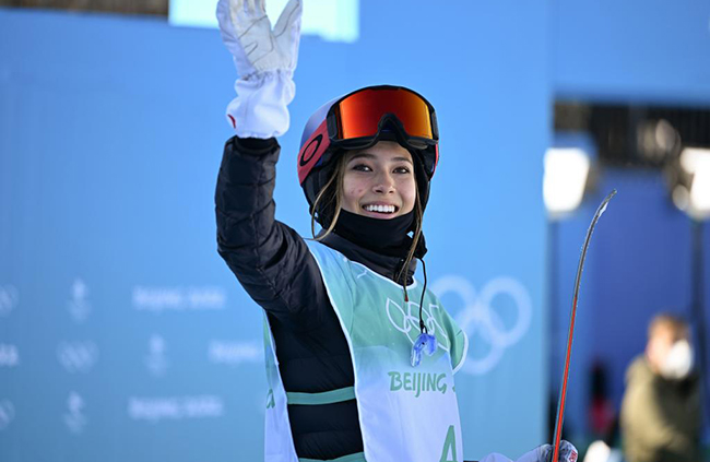 Фристайл - ша??ымен сек?ру финалында ?ытайлы? Гу Айлин алтын медальд? же??п алды