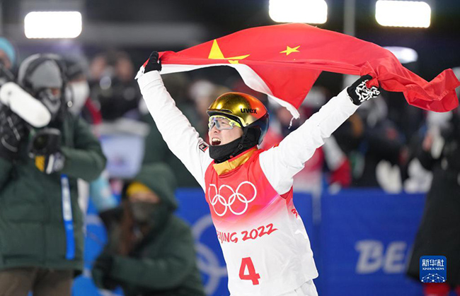 Фристайл ша??ымен сыр?анауды? ерлер арасында?ы ?уе шеберл?г? финалында ?ытай ойыншысы Ци Гуанпу чемпион атанды