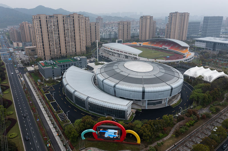 Ханчжоуда?ы Азия ойындары мен Азия Паралимпиада ойындарын ?тк?зуге арнал?ан жарыс ала?дары ая?талды