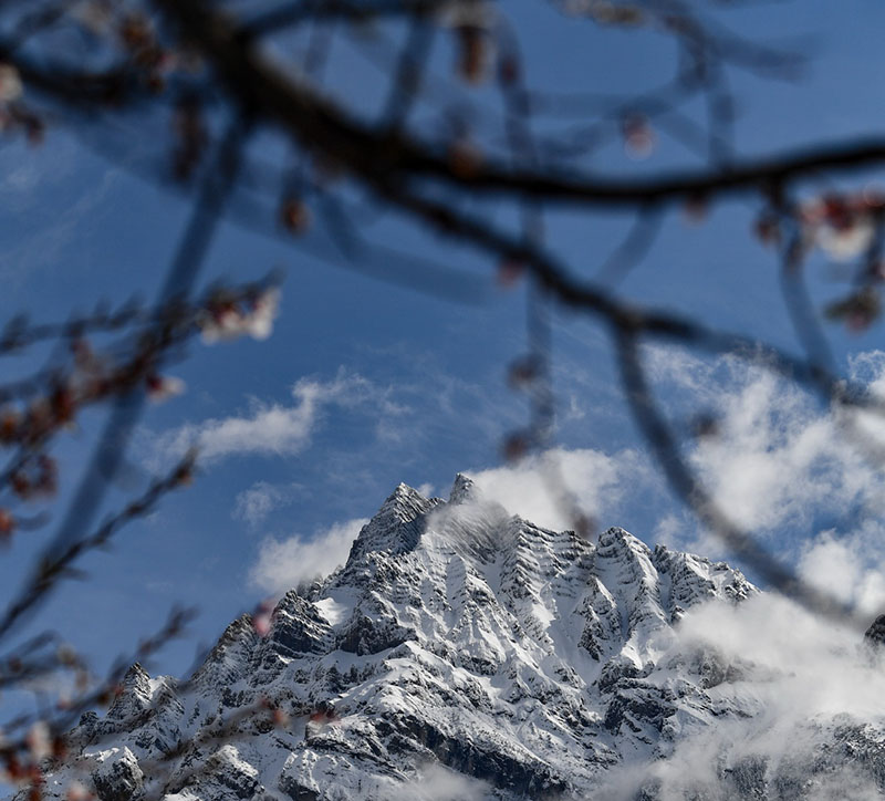 Тибетт?? к?ркем пейзажы –Боми