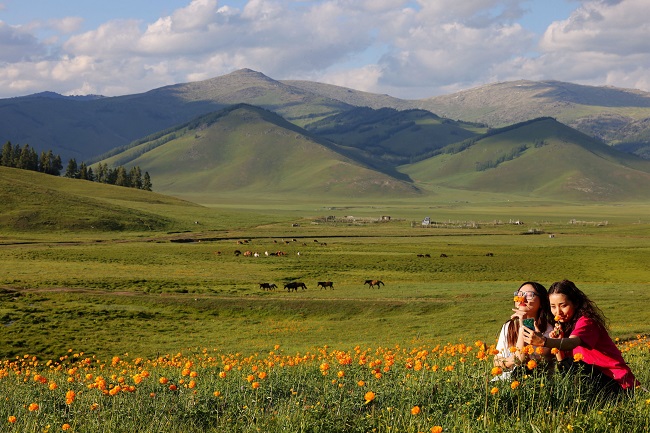 Алтай: жасыл жайлау мен дала г?лдер?н?? ж?пар и?с? а??ыды