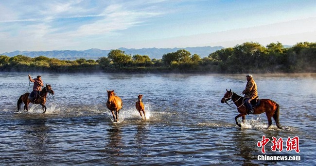 Та? н?рына шомыл?ан жыл?ылар