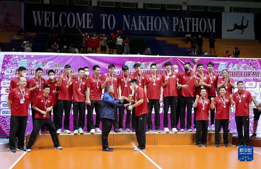 Волейболдан 2022 жыл?ы ерлер арасында?ы Азия кубогында ?ытай ??рамасы чемпион атанды