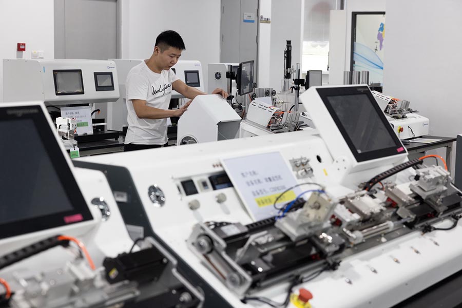 Шанхай ерк?н сауда айма?ы Линьган жа?а аума?ыны? ??рыл?анына ?ш жыл толуына орай нег?зг? ??рылыс жобаларыны? басталу салтанаты ?тт?