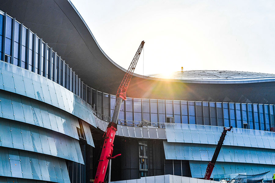 Хайкоу, Хайнань: Халы?аралы? бажсыз ?ала жобасыны? ??рылысы т?ра?ты  ж?р?п жатыр