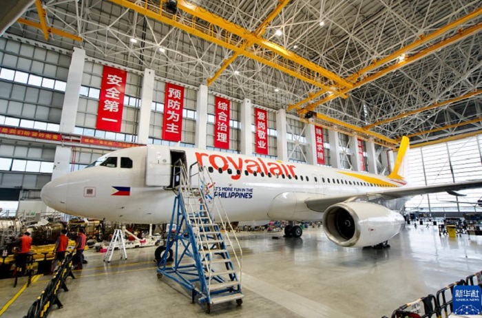 Хайнаньны? ерк?н сауда порты авиациялы? ?оз?алт?ыштарды ауыстыру?а арнал?ан ал?аш?ы шетелд?к тапсырысты ?абылдады