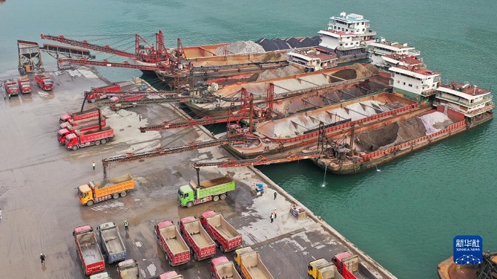 Цзиньша ?зен?ндег? ежелг? су жолы жанданды