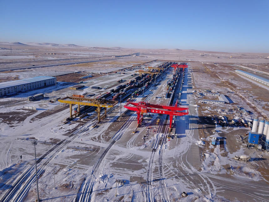 ?ытай-ЕО пойыздарыны? шы?ыс д?л?з?ндег? жиынты? трафиг? 20 000 пойыздан асты