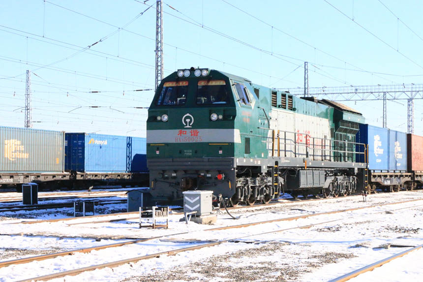 ?ытай-ЕО пойыздарыны? шы?ыс д?л?з?ндег? жиынты? трафиг? 20 000 пойыздан асты