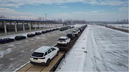 Шы?жа? ?ор?ас ал?аш рет жерг?л?кт? ?нд?р?лген коммерциялы? к?л?ктерге арнал?ан халы?аралы? ж?к пойызын ?ске ?осты