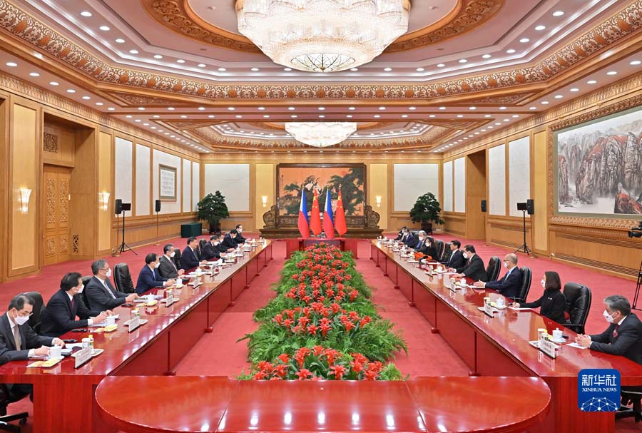 Си Цзиньпин Филиппин Президент? Маркоспен кел?сс?здер ж?рг?зд?