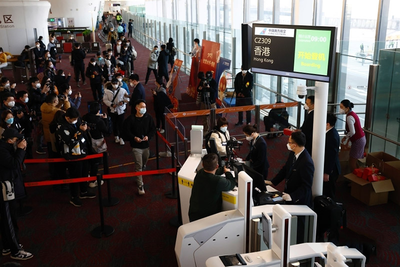 Бейж?? Дасин ?уежайы: хал?аралы? ж?не Сянган, Аомэнь, Тайвань ба?ытында?ы рейстер ?айта ?ске ?осылды