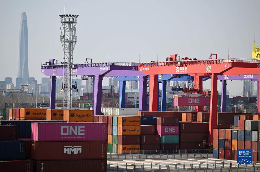 Бейж??, Тяньцзинь ж?не Хэбэйд?? ?те??з ?а?пасы? интеллектуалды порт ??рылысын ?лгер?летт?