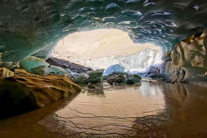 Тибеттен би?кт?г? шамамен 165 метр болатын ?лкен м?з ??г?р? табылды