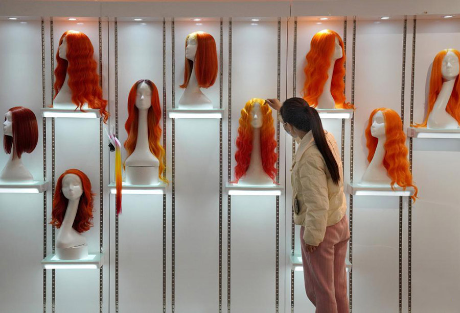 ?ытайды? жасанды шаштары ?онлайн экспресспен? шетелге шы?ады