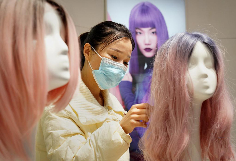 ?ытайды? жасанды шаштары ?онлайн экспресспен? шетелге шы?ады