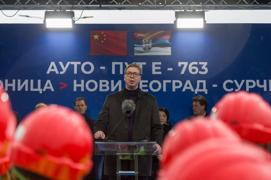 ?ытайлы? к?с?порын сал?ан Сербияда?ы жол трафик ?ш?н ашылды