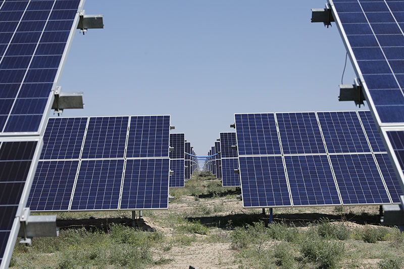 ?ытайлы? компаниялар ?аза?стан?а фотоэлектрл?к электр станциясын салу?а к?мектесуде