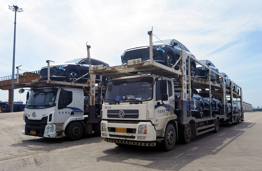 Шэньсида?ы ?ытай-Еуропа пойызыны? к?л?к экспорттау?а арнал?ан арнайы пойызы т?ра?ты тасымалдауды ж?зеге асырады