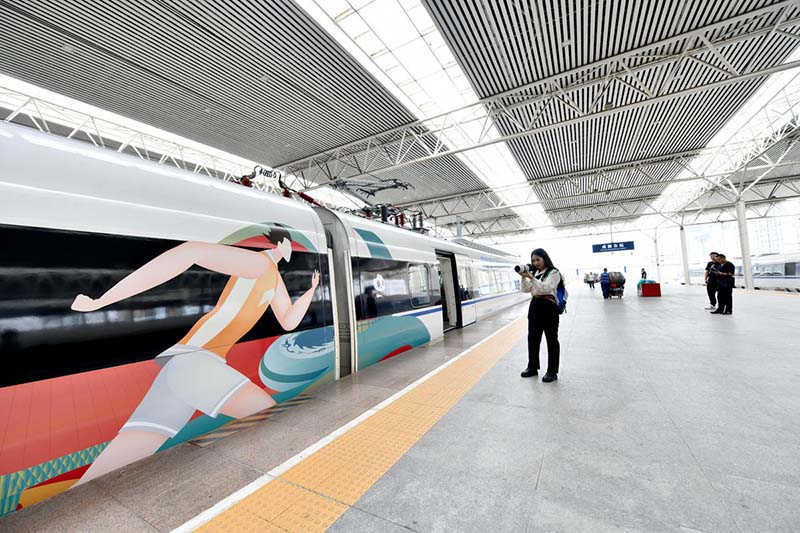 Турист?к та?ырыпта?ы ал?аш?ы ?Универсиада? пойызы ?ске ?осылды