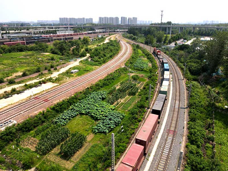 ?ытай-Еуропа пойызы (Хэнань) он жылдан бер? 670 000 TEU ж?берд?