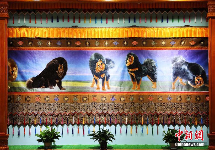 Цинхай Хайнанда?ы тибетт?к кесте: Шеберд?? ?олында?ы ?нер ?азынасы