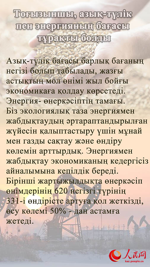 ?ытай экономикасыны? 2023 жылды? б?р?нш? жартыжылды?ында?ы 10 нег?зг? к?рсетк?ш?