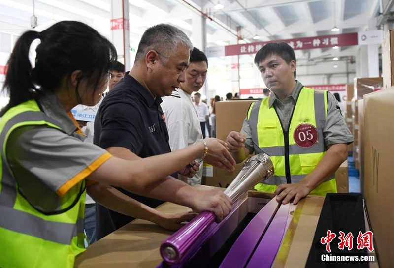 Ханчжоуда?ы Азия ойындарыны? алауы 8 ?ырк?йекте Чжэцзян ?лкес?нде жа?ылады