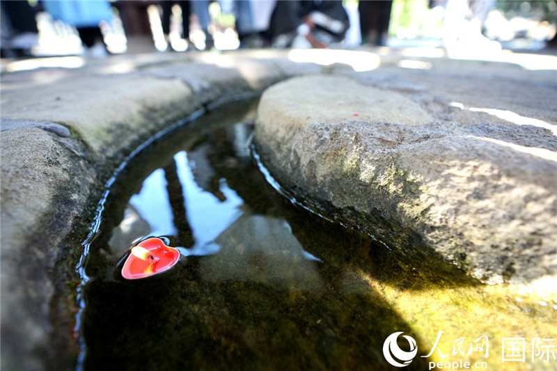 ??ытай жазуына махаббат? бай?ауына ?атысушылар Шаньсида?ы Хайхуэй классикалы? о?ыту академиясына барды