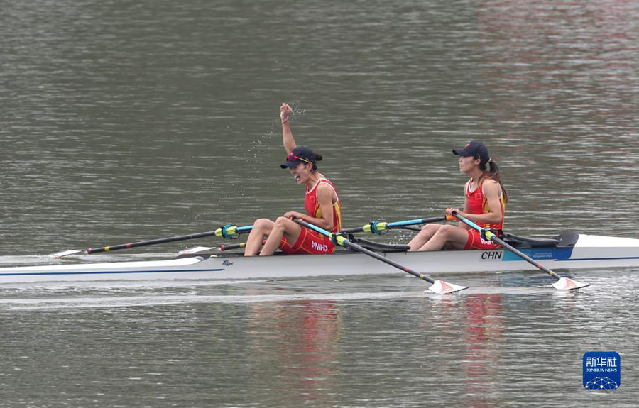 Зоу Цзяци мен Циу Сюпин Ханчжоу Азия ойындарыны? ал?аш?ы алтын медал?н же??п алды