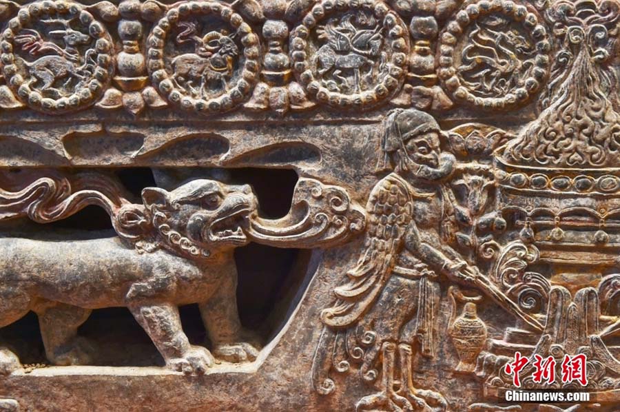 ?Б?р белдеу, б?р жол? м?дени ж?д?гер ж?не археологиялы? ынтыма?тасты? к?рмес? Бейж??дег? Гугун м?ражайында ашылды