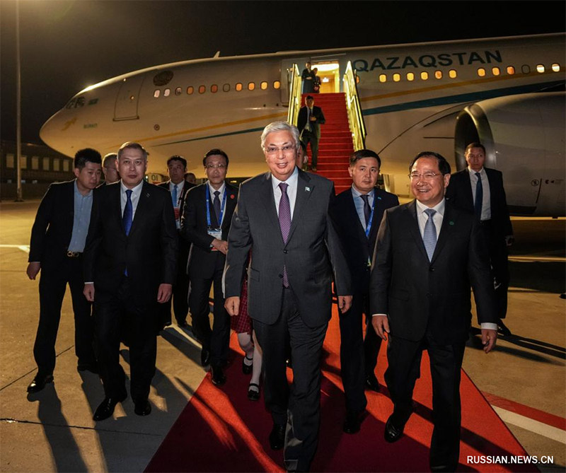 ?аза?стан Президент? ?.То?аев Бейж??ге келд?