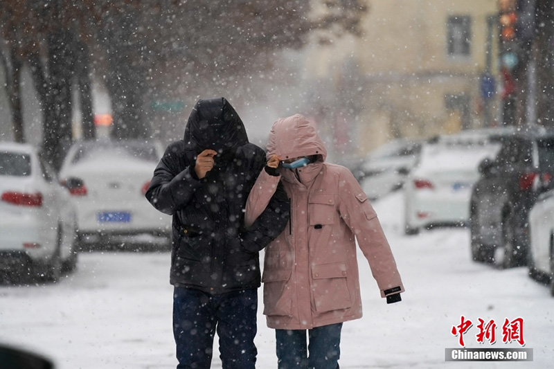 Харбиньда биыл?ы ал?аш?ы ?арлы боран со?ты