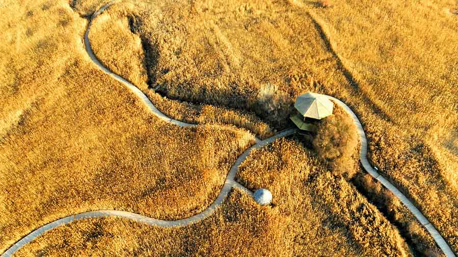 Чжанъе, Ганьсу: сазды ал?апты? ?ыс?ы к?рк?