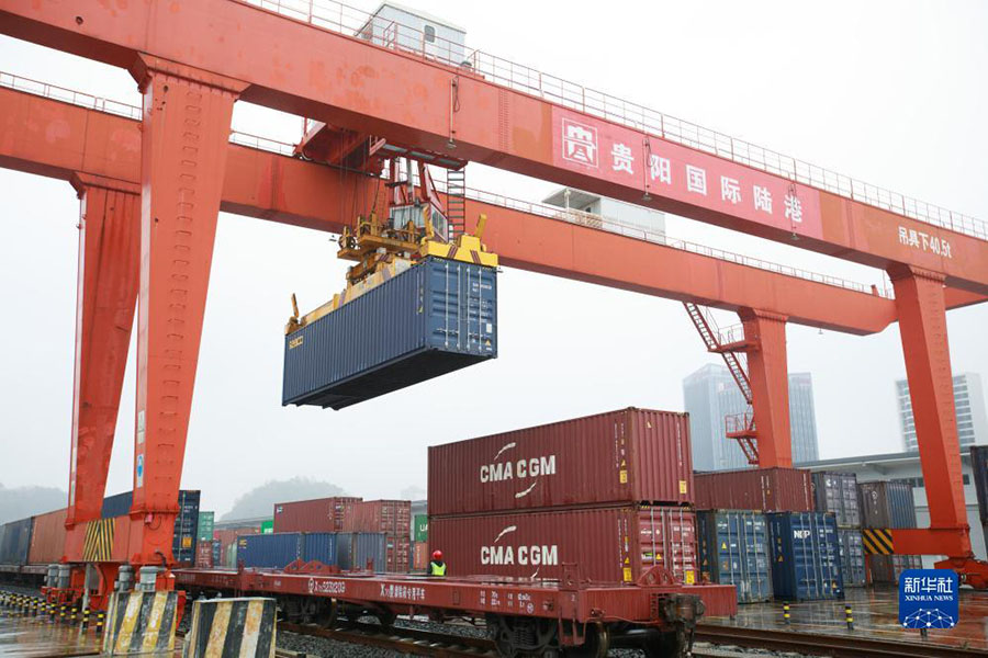 ?Гуйчжоу тауарлары? ?ытай-Еуропа пойызы ар?ылы б?к?л ?лемге таралды