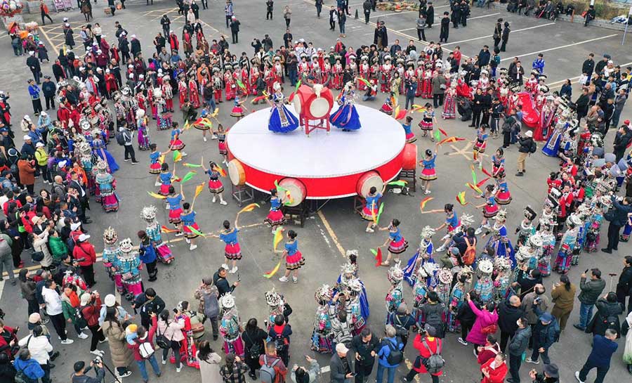 Сунтао, Гуйчжоу: Мяо жа?а жылы ?арсы алынды