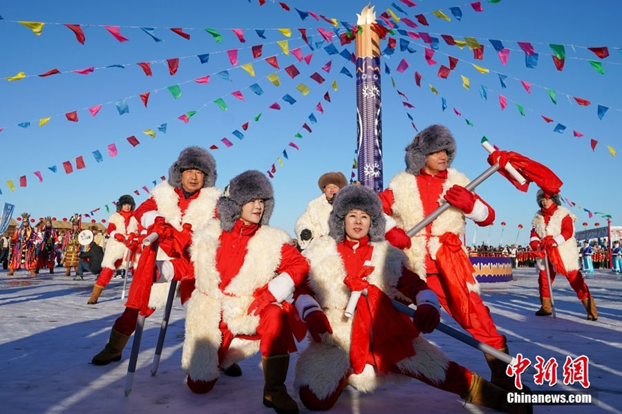 Хэйлунцзян: Цзинбо к?л?нде 9-шы Халы?аралы? ?ыс?ы балы? аулау фестивал? басталды