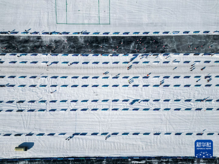 Сунхуа ?зен?ндег? коньки марафоны ойындарына 7000-нан астам адам ?атысты