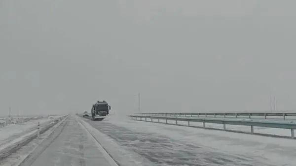 Шы?жа?ны? к?п жер?нде ?арлы боран ж?не ??мды дауыл болды