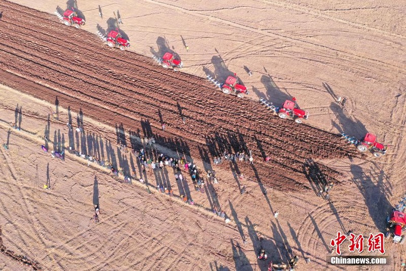 Сицзанда к?ктемн?? б?р?нш? сохасы салынды